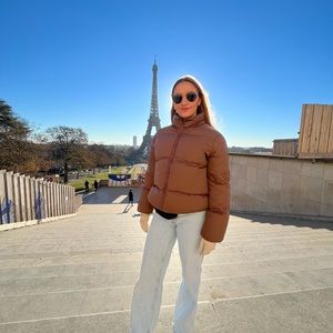 Stand Neck Puffer Jacket